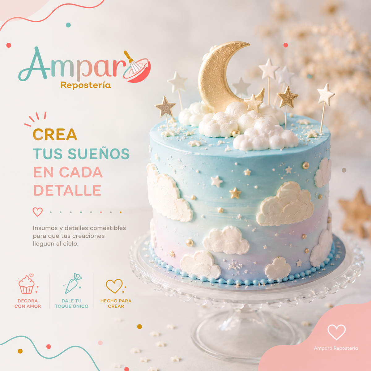 Sprinkles Estrellas Blancas 50 gr.