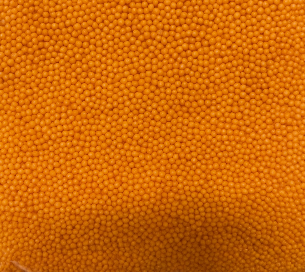 sprinkles grageas naranja