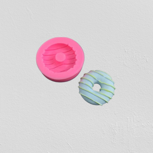 Molde mini donuts con decoracion