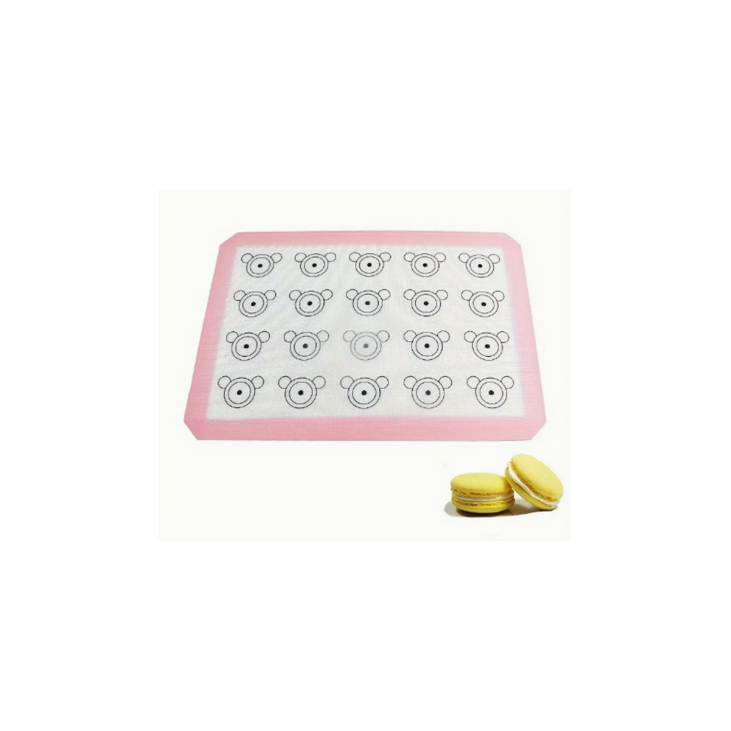 Tapete mat de macarrons 30*40 cm  Osos