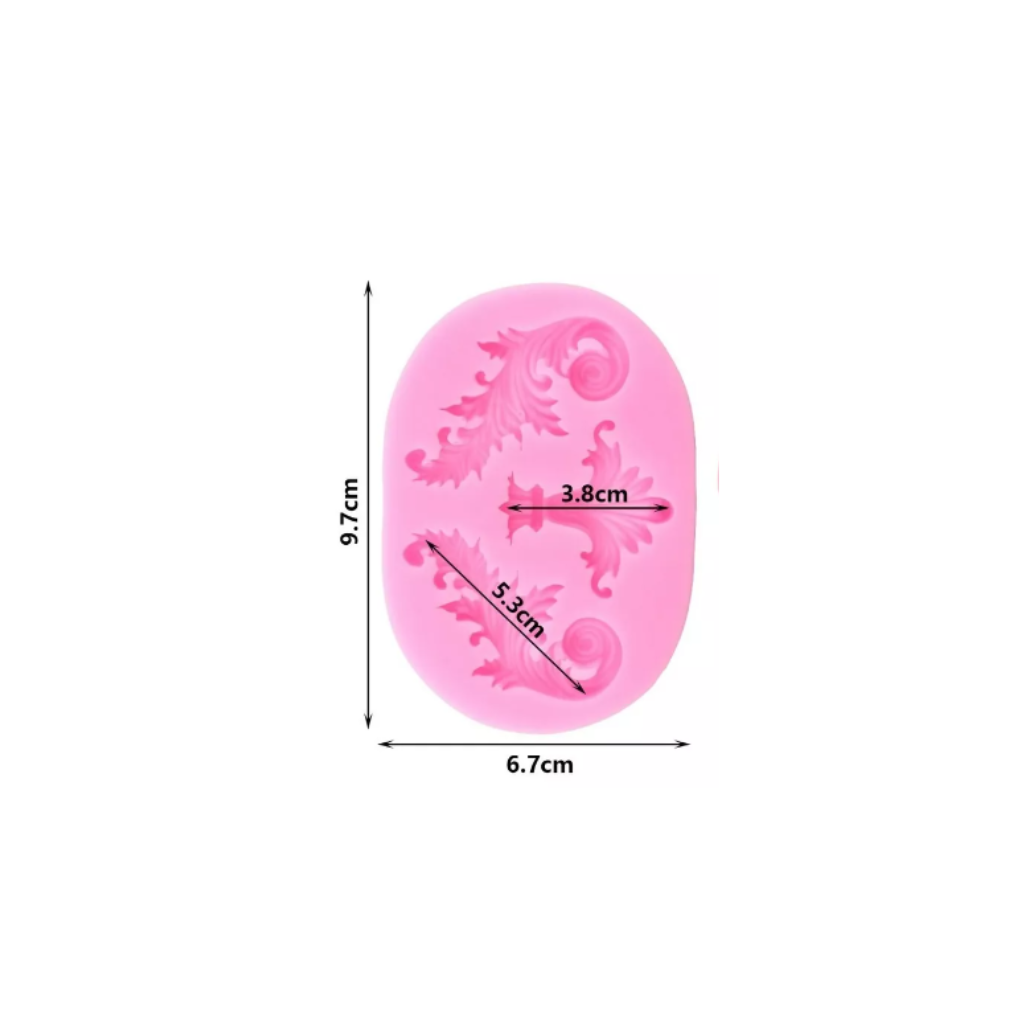 Molde de Silicona Barroco