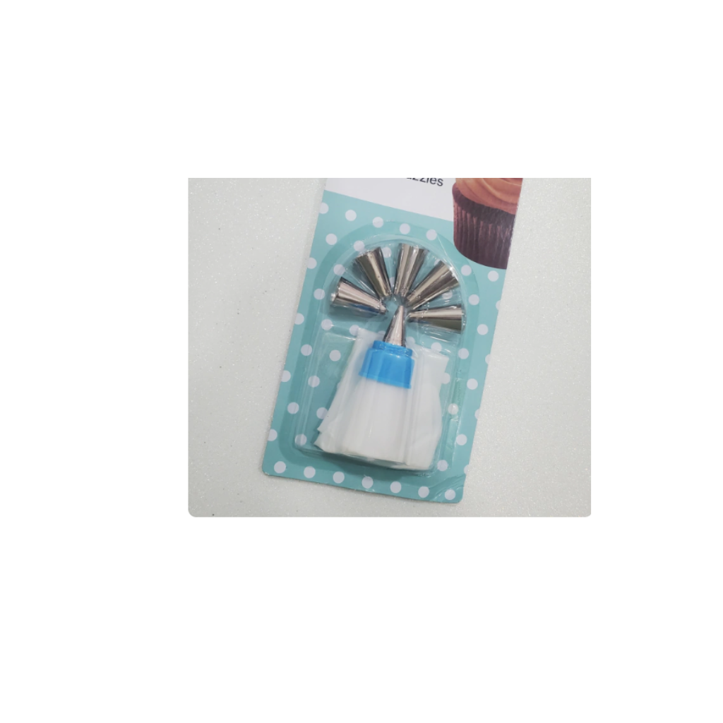 Boquilla set 6 piezas y 1 manga silicona