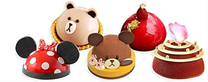 Molde de Silicona Semi Esfera