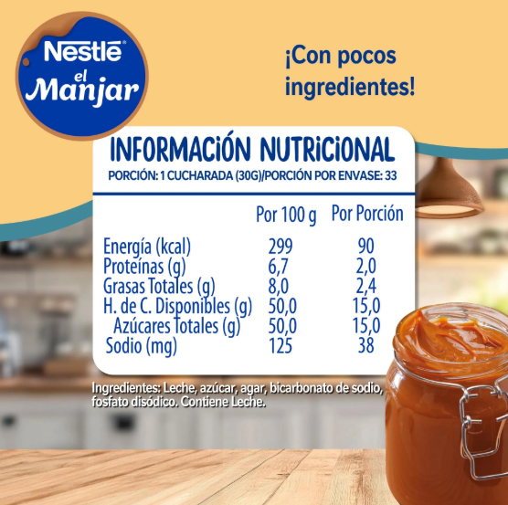 Manjar Nestle Kilo