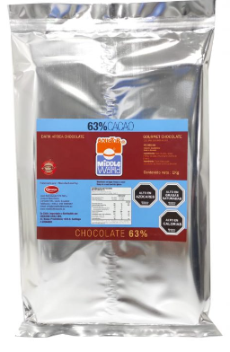 Chocolate Premium 63% cacao, 1Kg Middle of The World