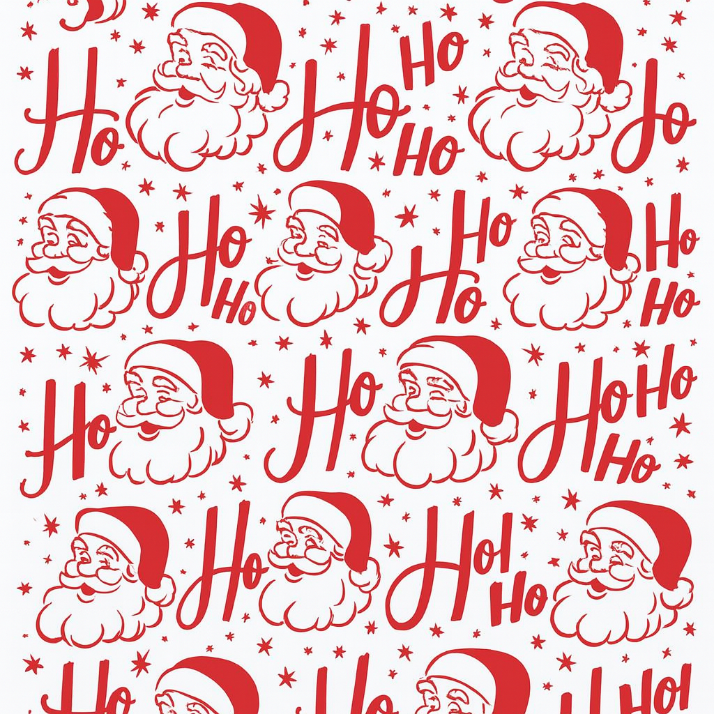 Papel antigrasa  Ceresinado Para Envolver - Navidad 33x28 Navidad 🎄 (pack 100 unid.) Ho Ho