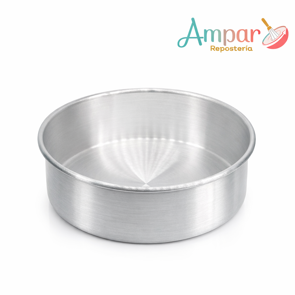 Molde Circular Fijo para Bizcochos 22×7 cm