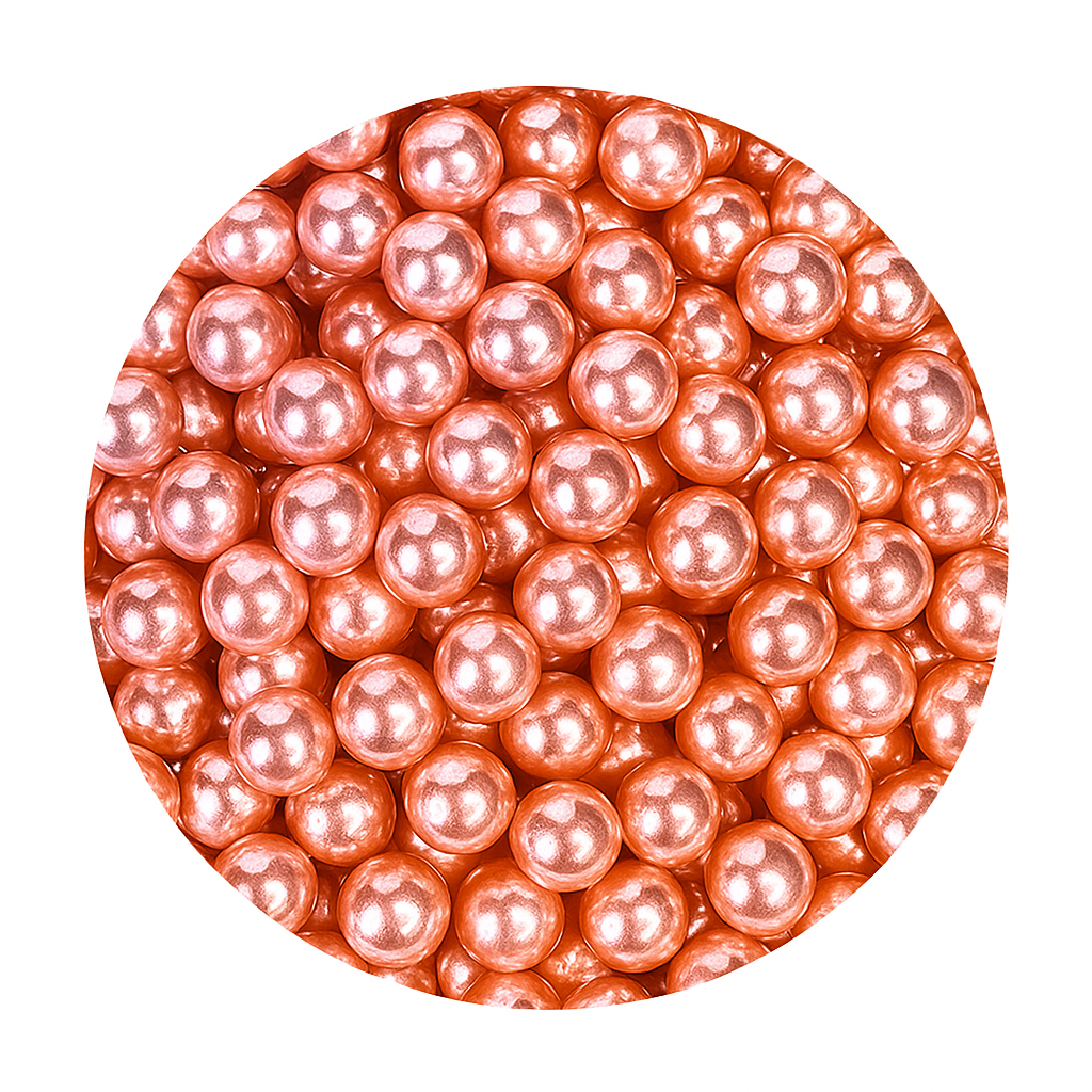 Sprinkles Perlas Rose Gold 8 mm – 50 g