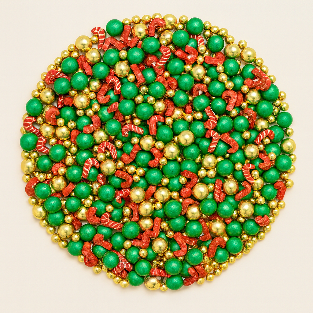 Sprinkles Navidad Mix Navideño Premium (80 g y 1 kg)