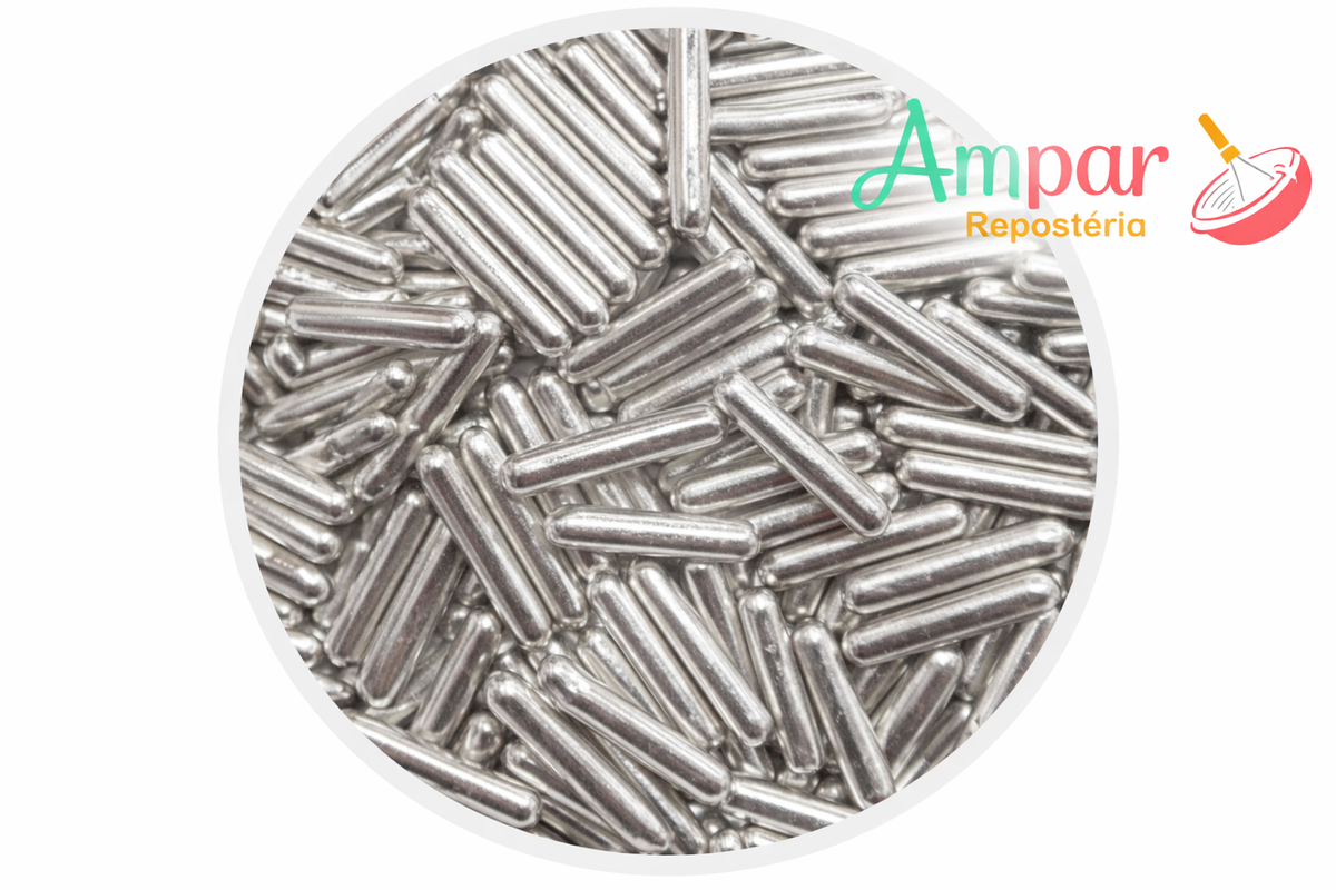 Sprinkles rods plata 50 gr