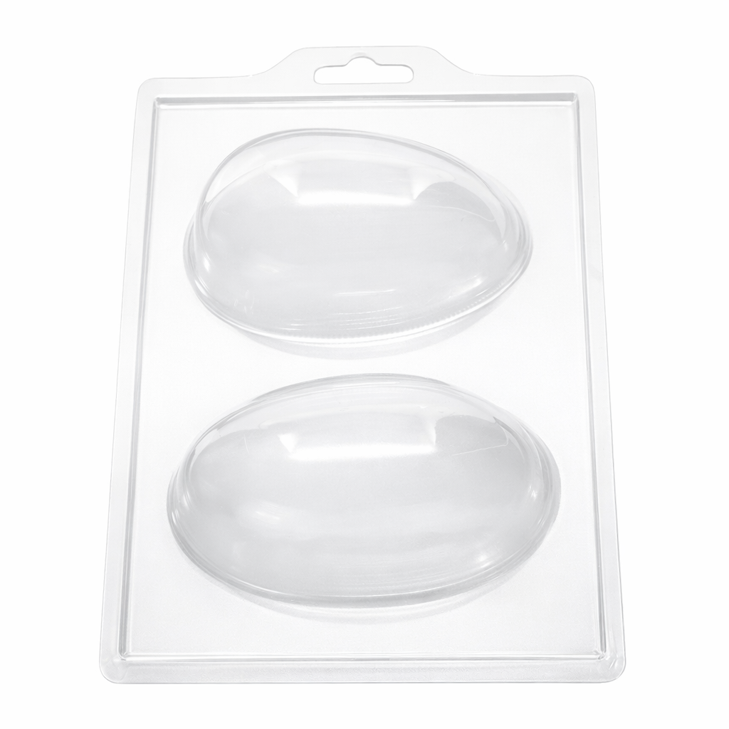 Molde de Acetato Huevo de Chocolate 7×10 cm – 2 Cavidades