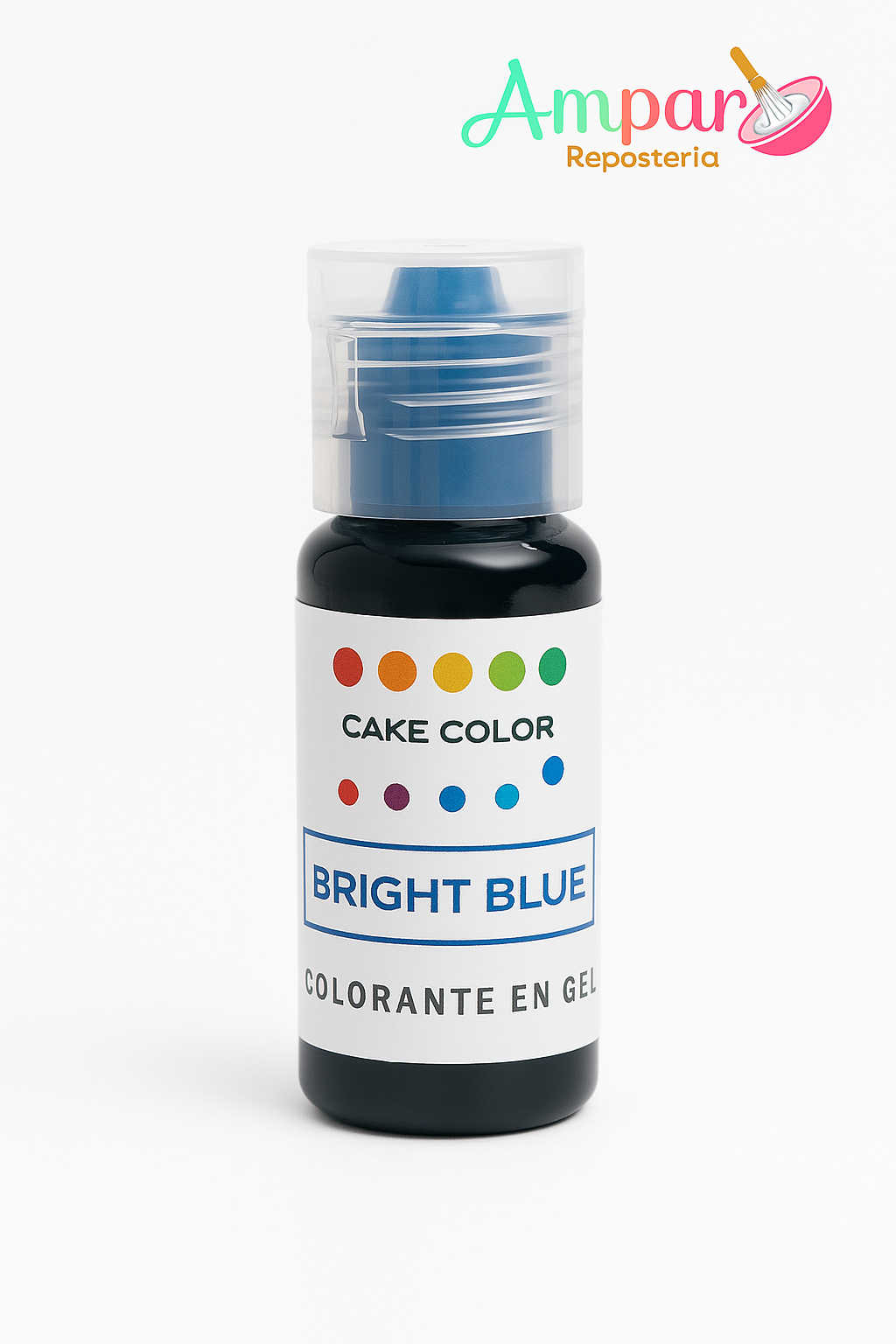 Colorante en Gel Bright Blue 26 g | Para Fondant, Buttercream y Postres