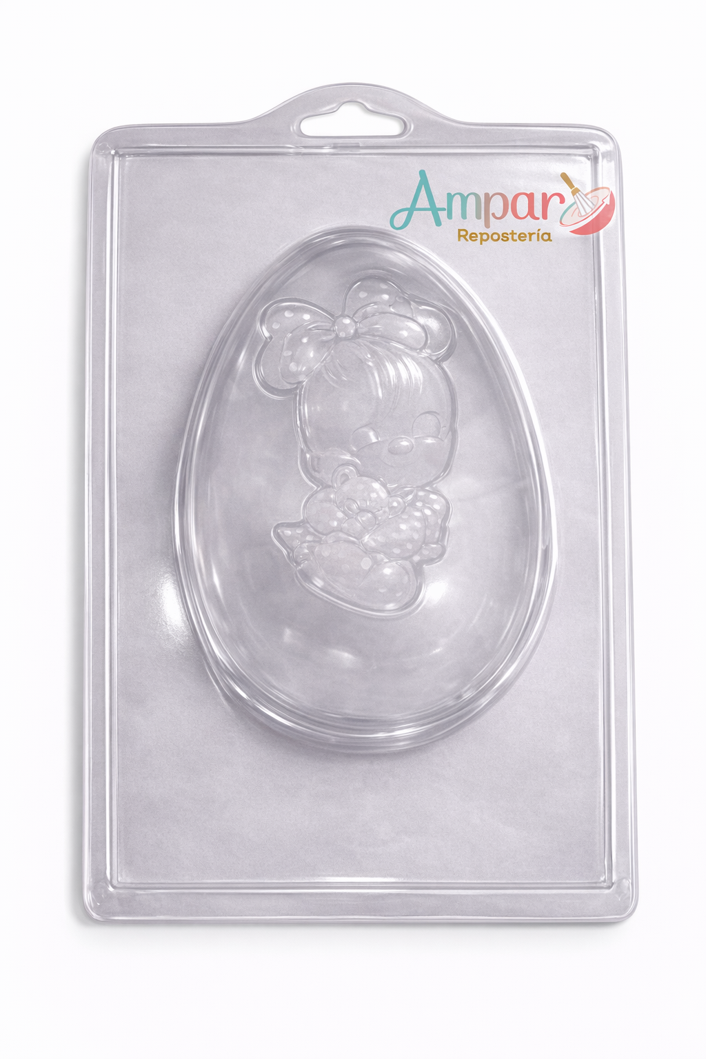 Molde de Acetato Huevo Minnie – Pascua Chocolate 10×15 cm