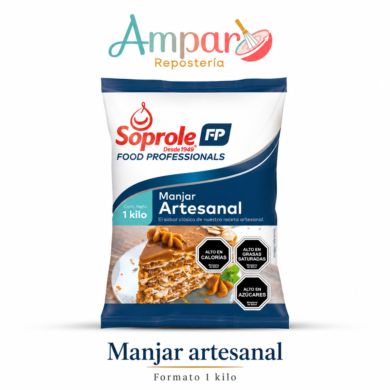Manjar Artesanal Soprole Food Professionals 1 Kg