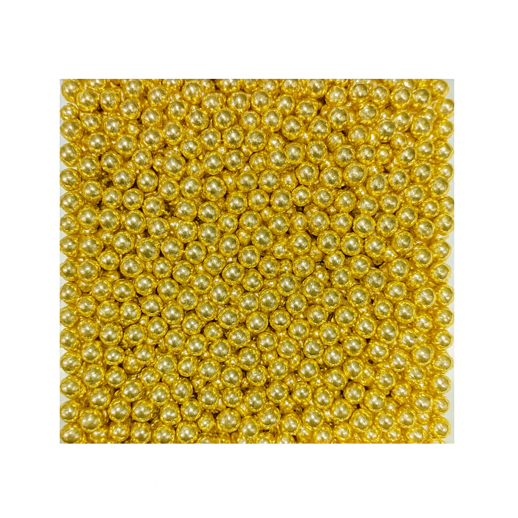 Sprinkles Perla Dorado 4 mm 50 gr