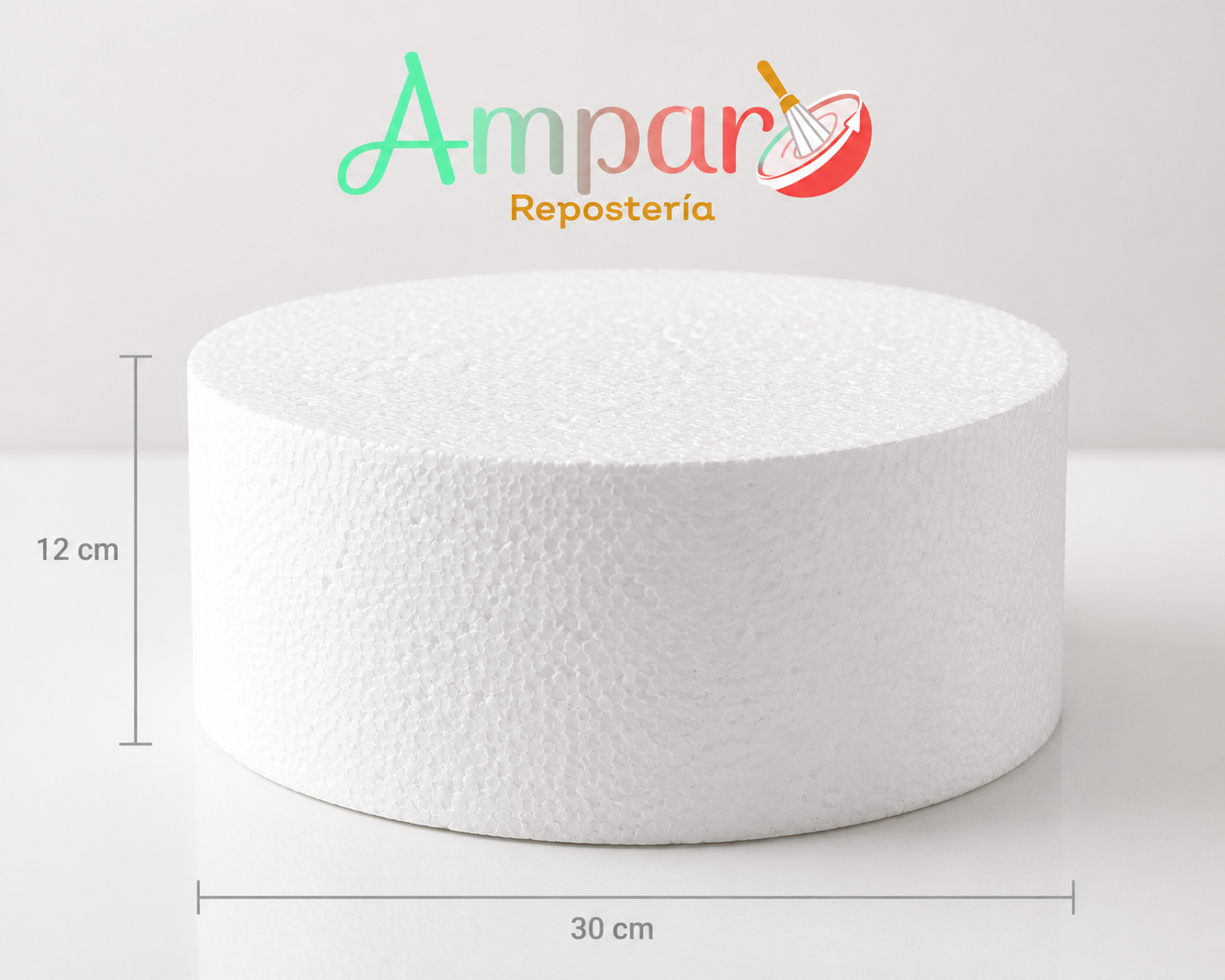 Bases falsas redondas 30 *12 cm — Dummies para tortas / montaje