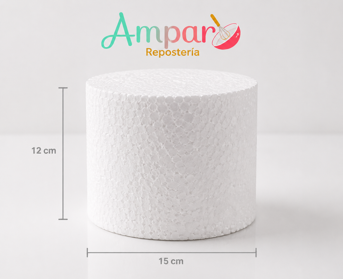 Bases falsas redondas 15*12 cm — Dummies para tortas / montaje