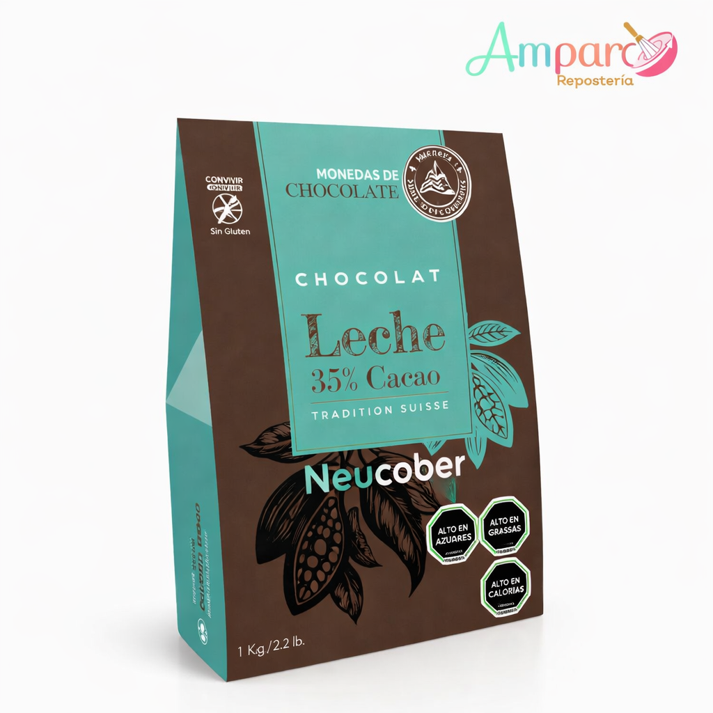 Chocolate de Leche 35% Cacao 1Kg | Calidad Profesional para Repostería
