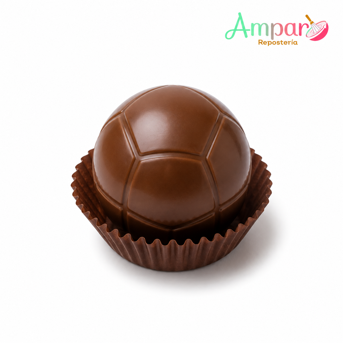 Molde Plastico Pelota Futbol para Chocolate