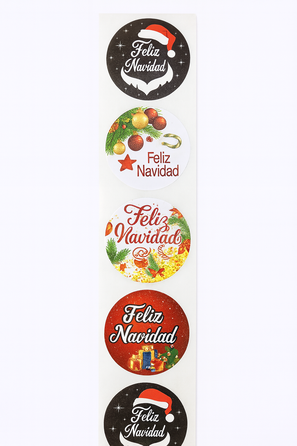 Sticker navidad 100 Unidades