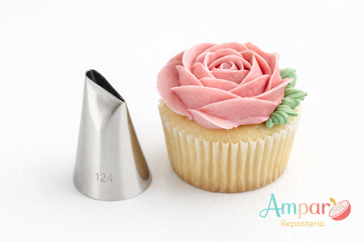 Boquilla 124 Pétalo Acero Inoxidable