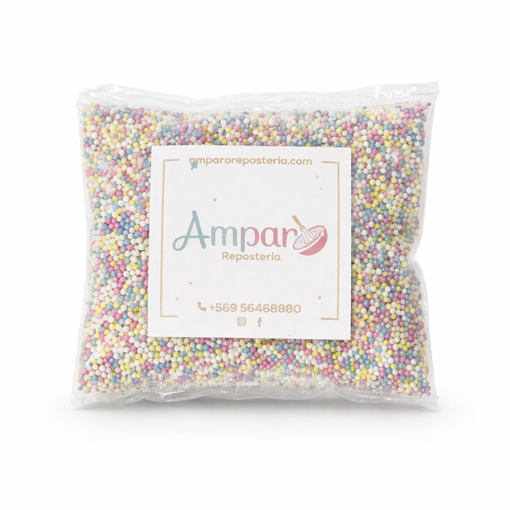 Sprinkles Grageas Colores Naturales 100 g – Decoración para Cupcakes, Muffins y Tortas