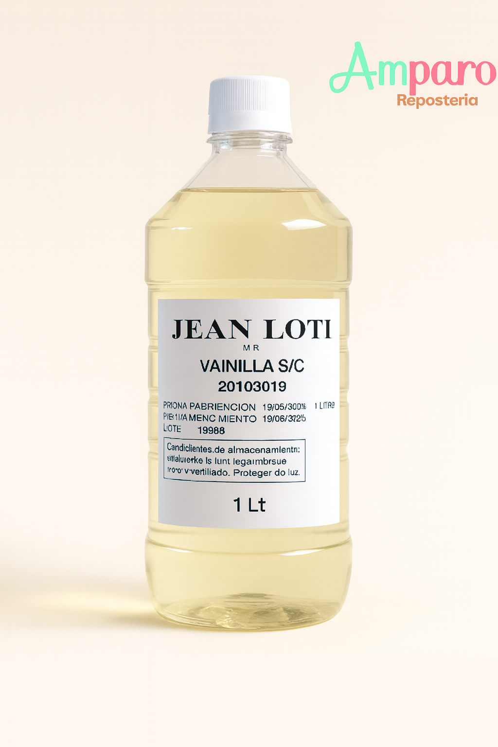 Esencia Vainilla sin color 1 Litro Jean Loti Repostería