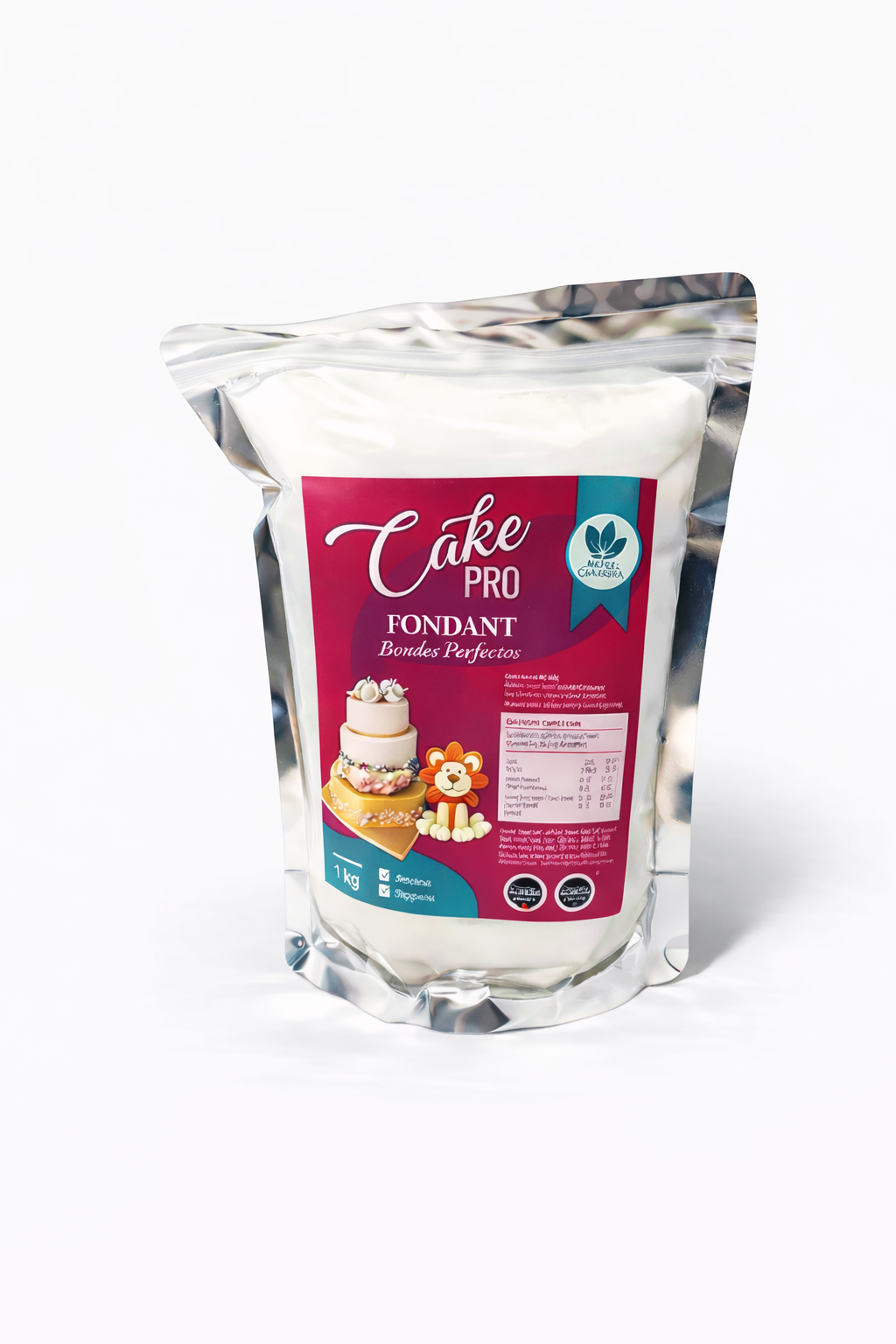 Fondant Blanco Cake Pro 1 Kg.