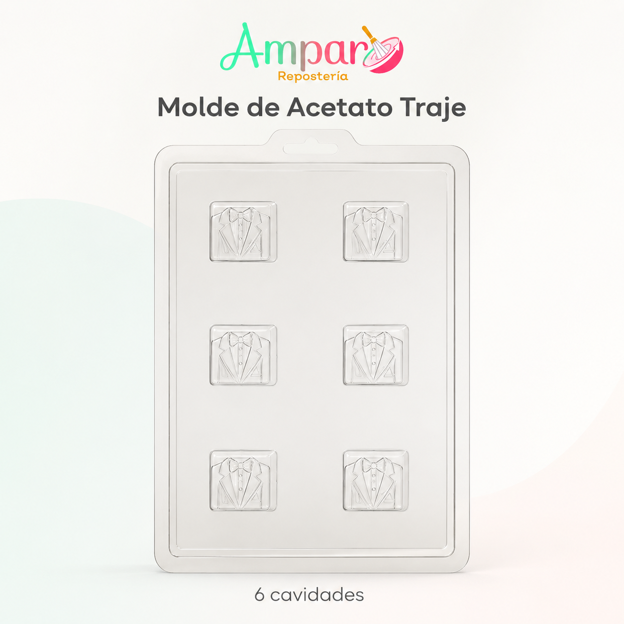 Molde Acetato Traje