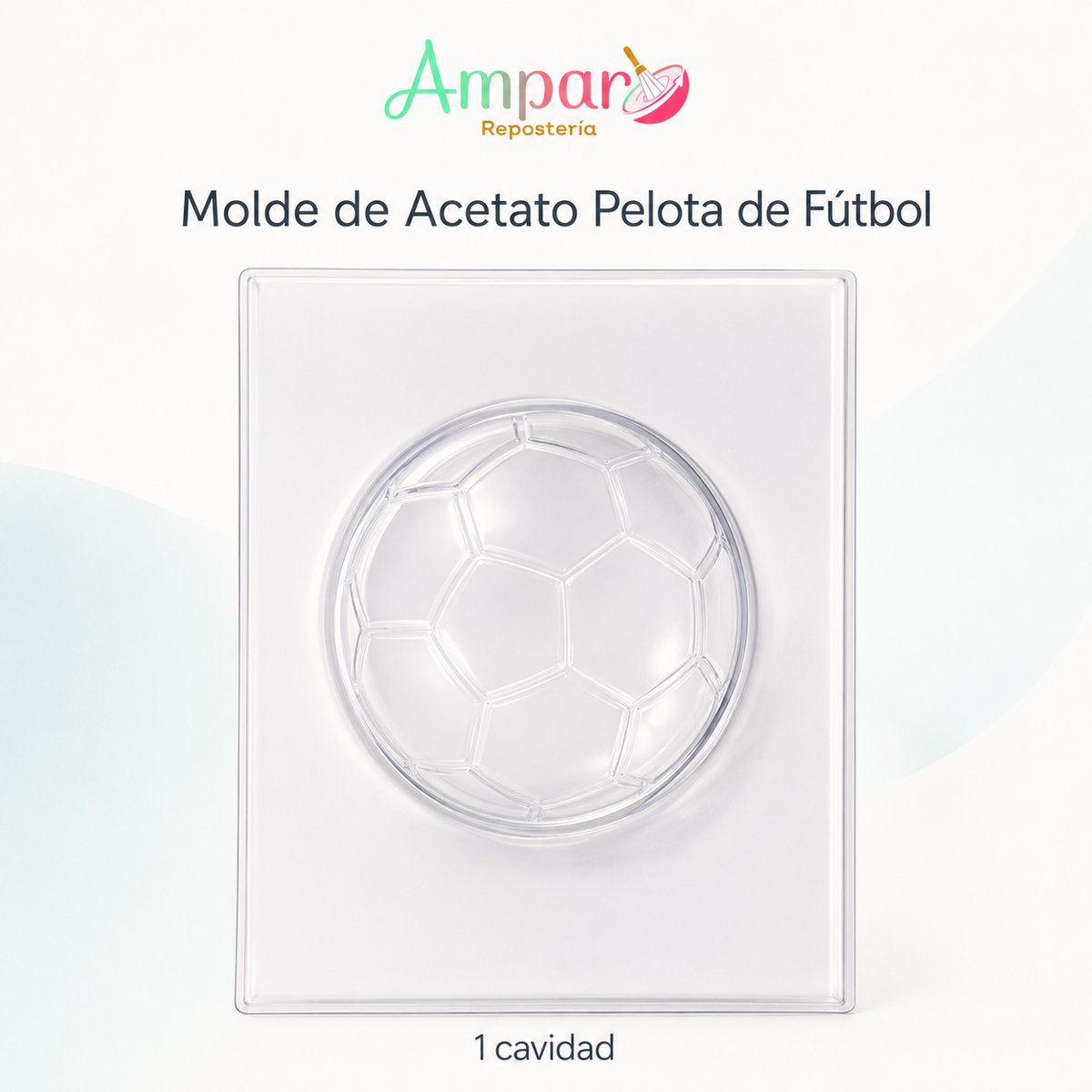 Molde Acetato Pelota Futbol