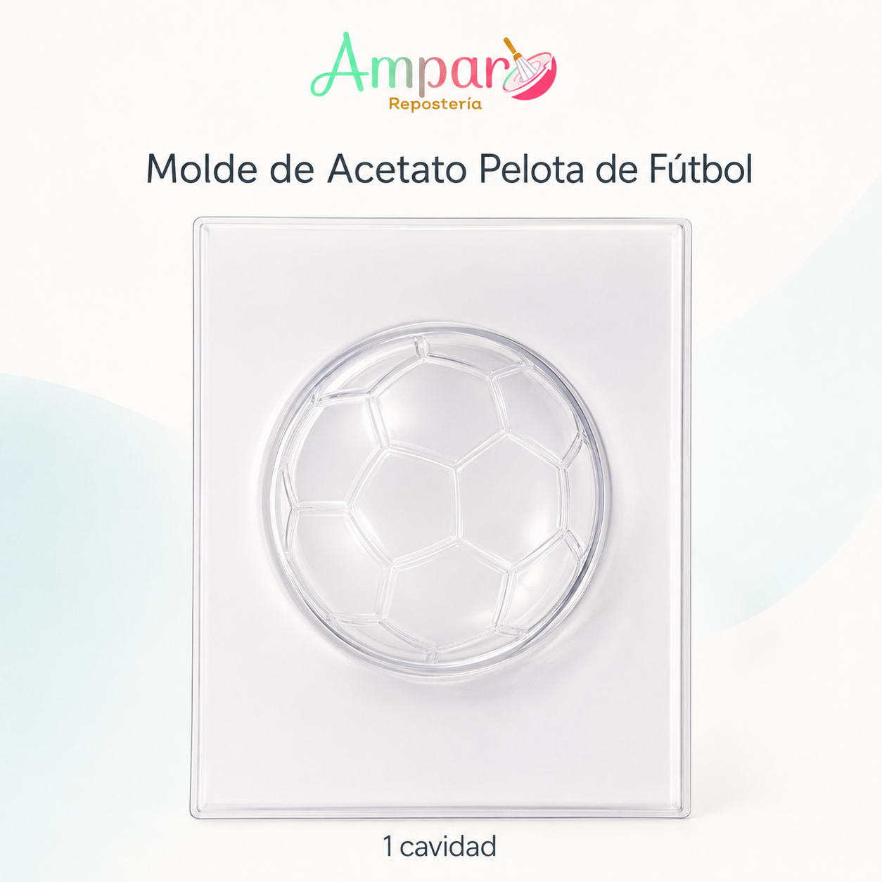 Molde Acetato Pelota Futbol