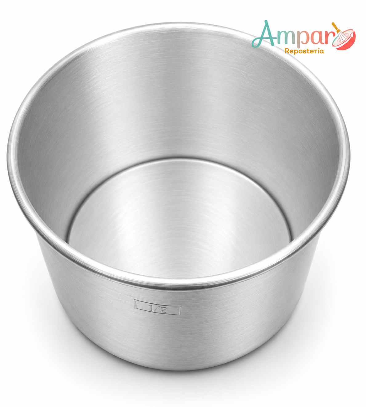 Molde Circular Desmontable 14 x 7 cm – Ideal para Pan de Pascua
