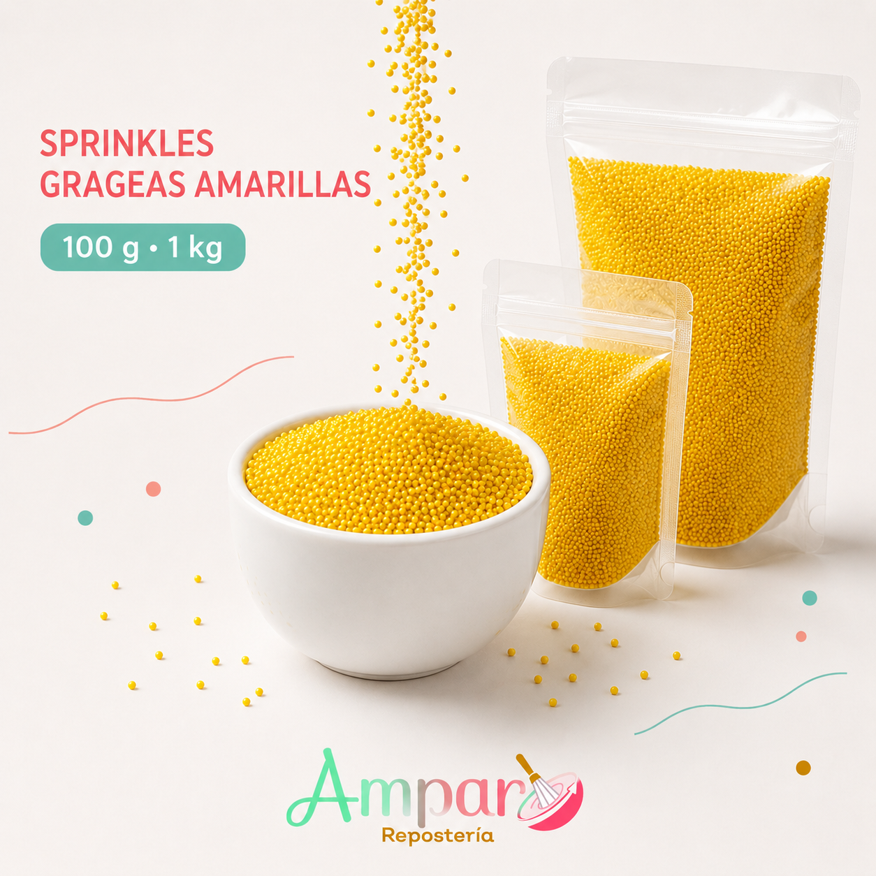 Sprinkles Grageas Amarillas