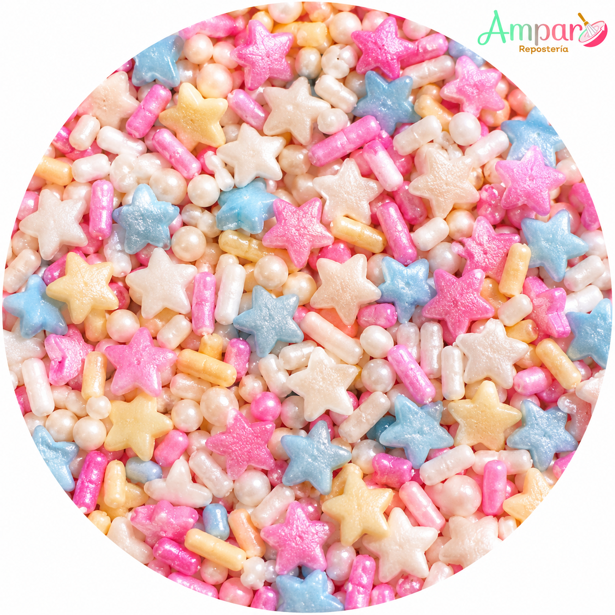 Sprinkles Decoración Estrella Pastel Mavalerio 100 g