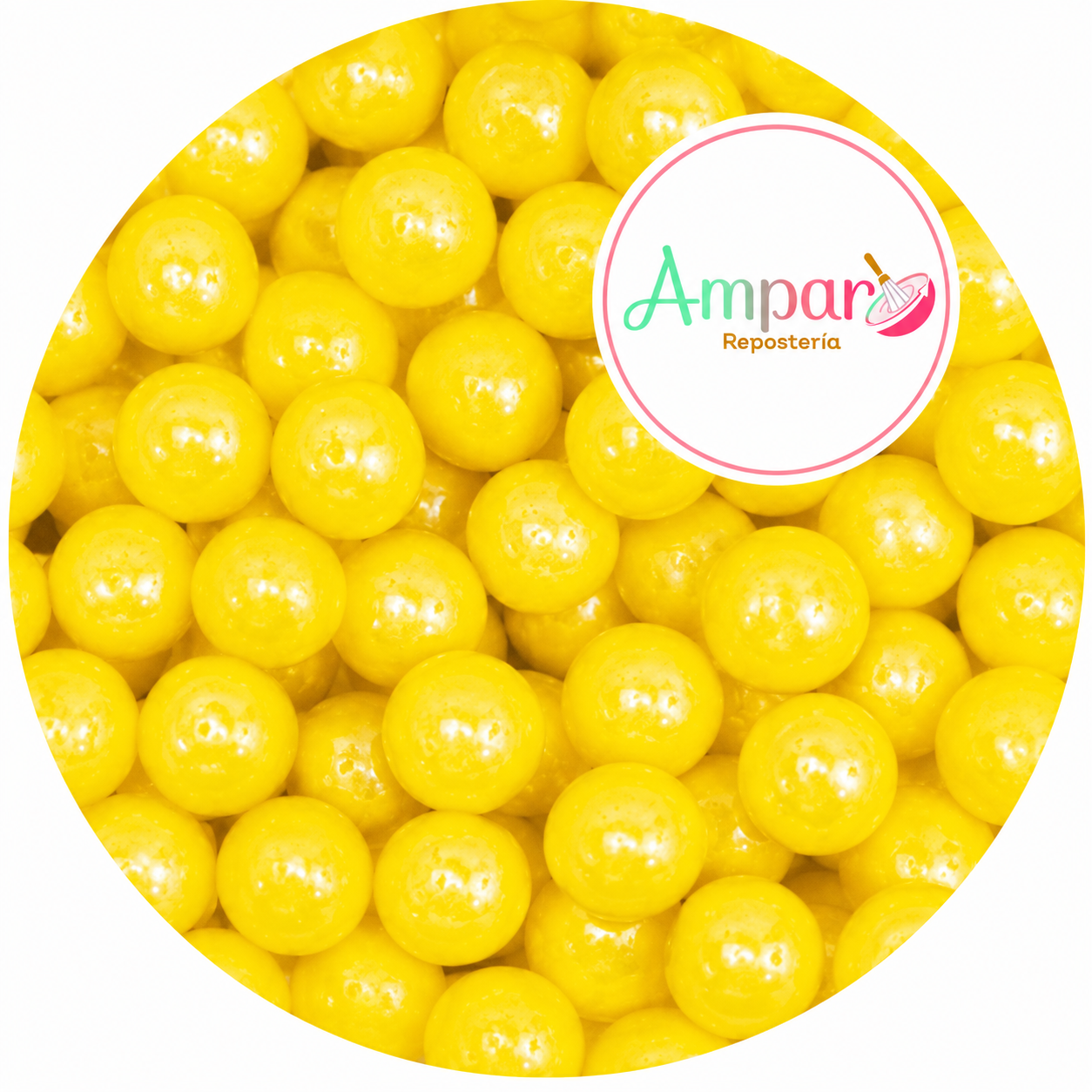 Sprinkles Amarillo 10 mm- 50 gr. comestible