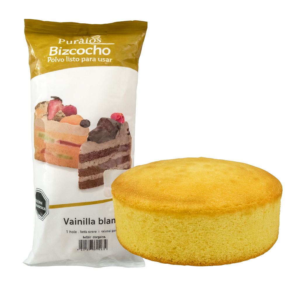 Bizcocho vainilla blanco puratos 1 kg