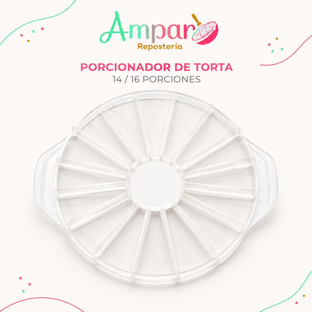Porcionador de torta 14/16