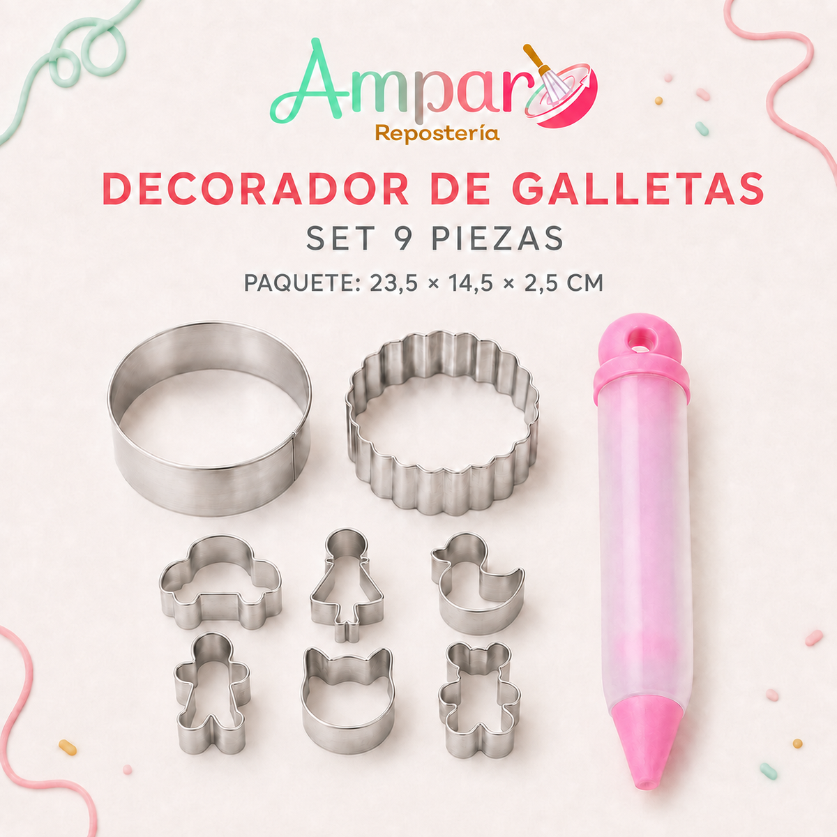 Decorador de galletas set