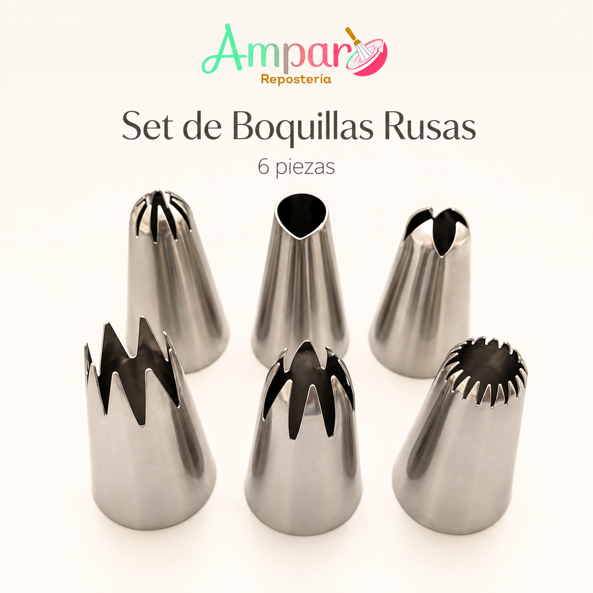 Boquilla set 6 piezas