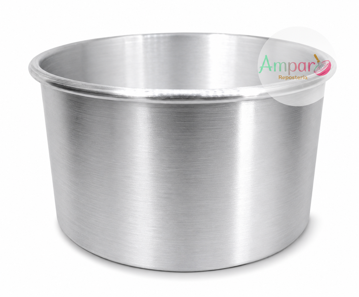 Molde Circular Fijo para Bizcocho  14*10 cm