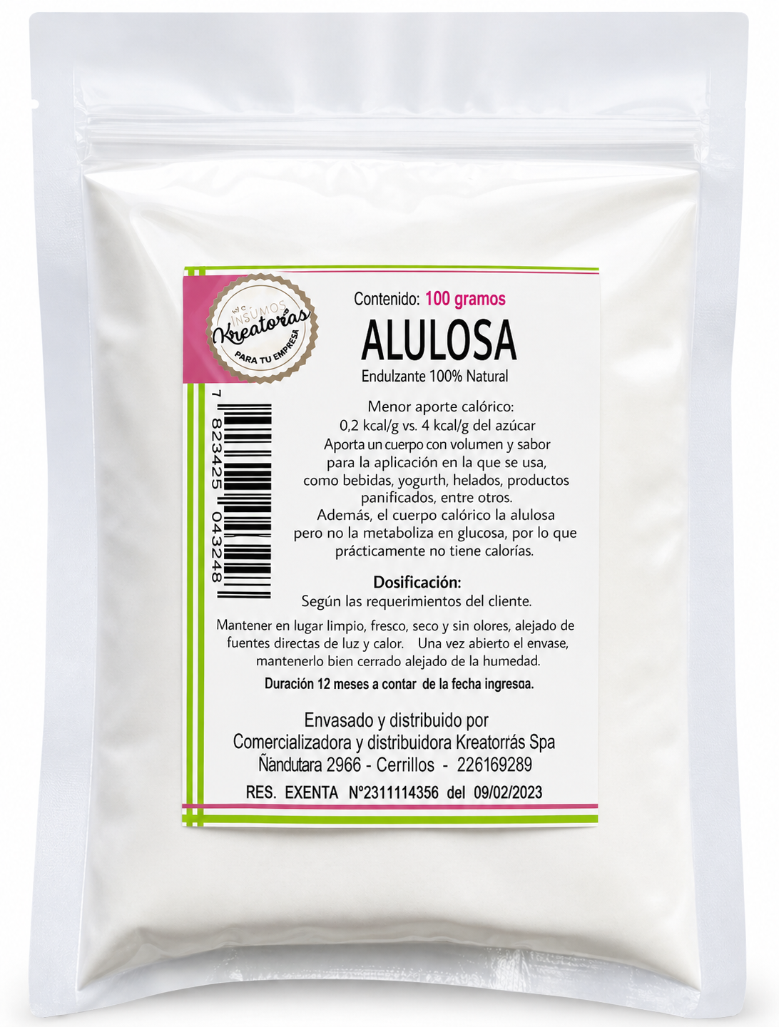 Alulosa en polvo 100 g