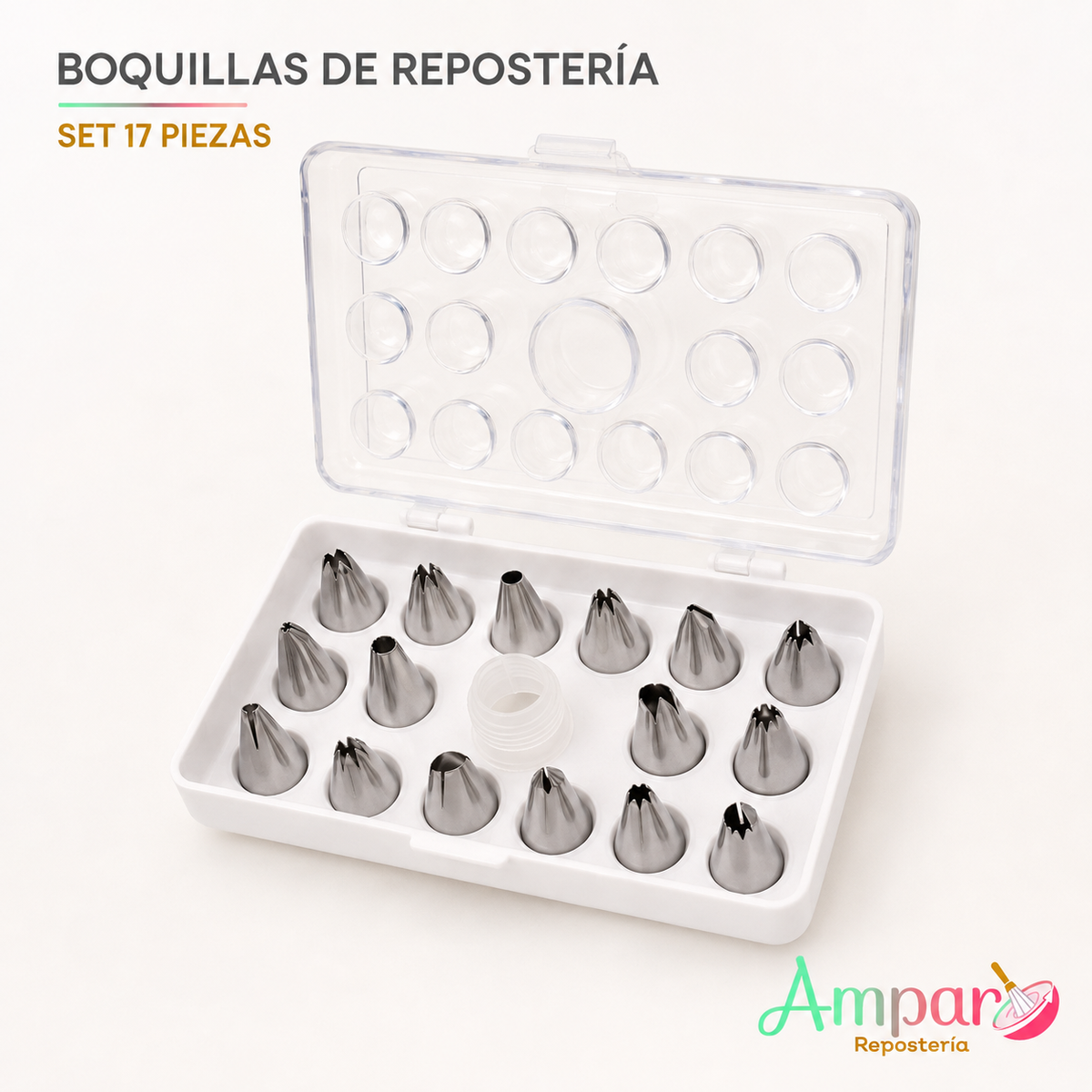 Boquillas de Repostería – Set 17 Piezas