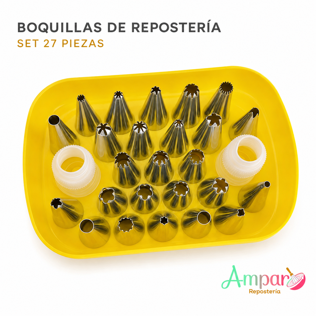 Boquillas de Repostería – Set 27 Piezas