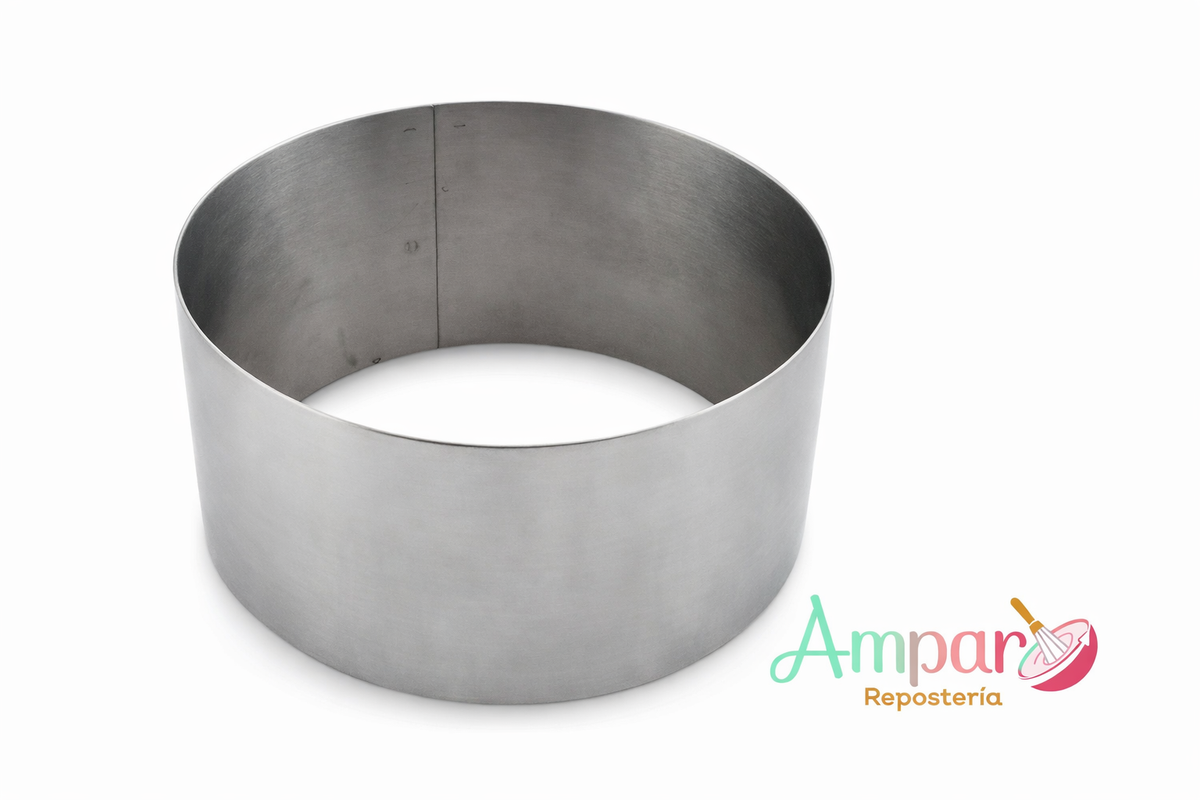 Aro de Acero 16 x 5 cm – Precisión Profesional para Repostería