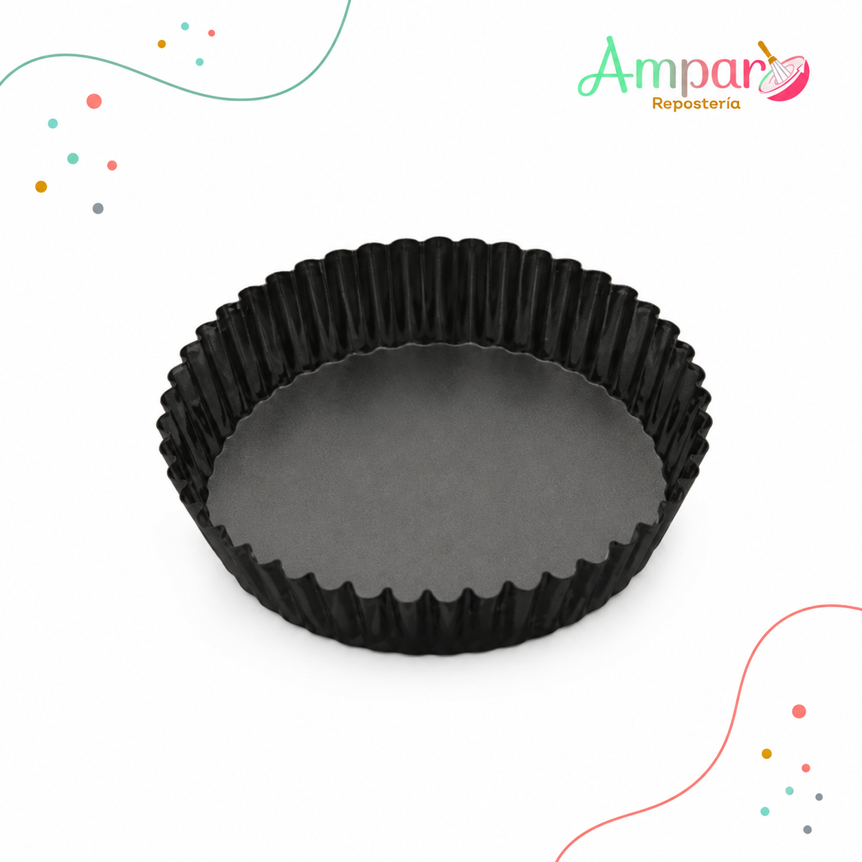 Molde Circular Desmontable para Kuchen 10 cm