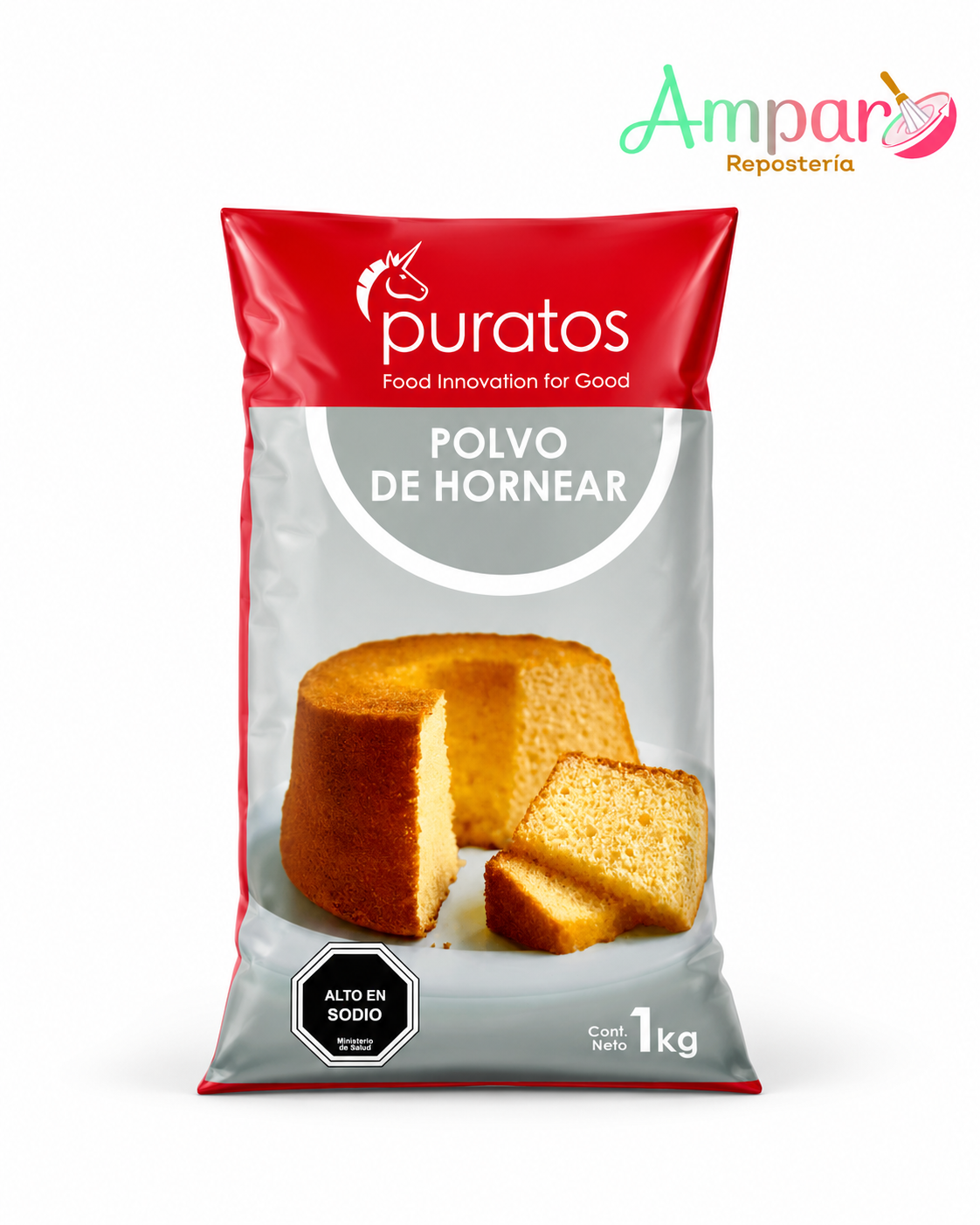 Polvo de Hornear Puratos 1 Kg | Ingrediente para Repostería y Panadería Profesional
