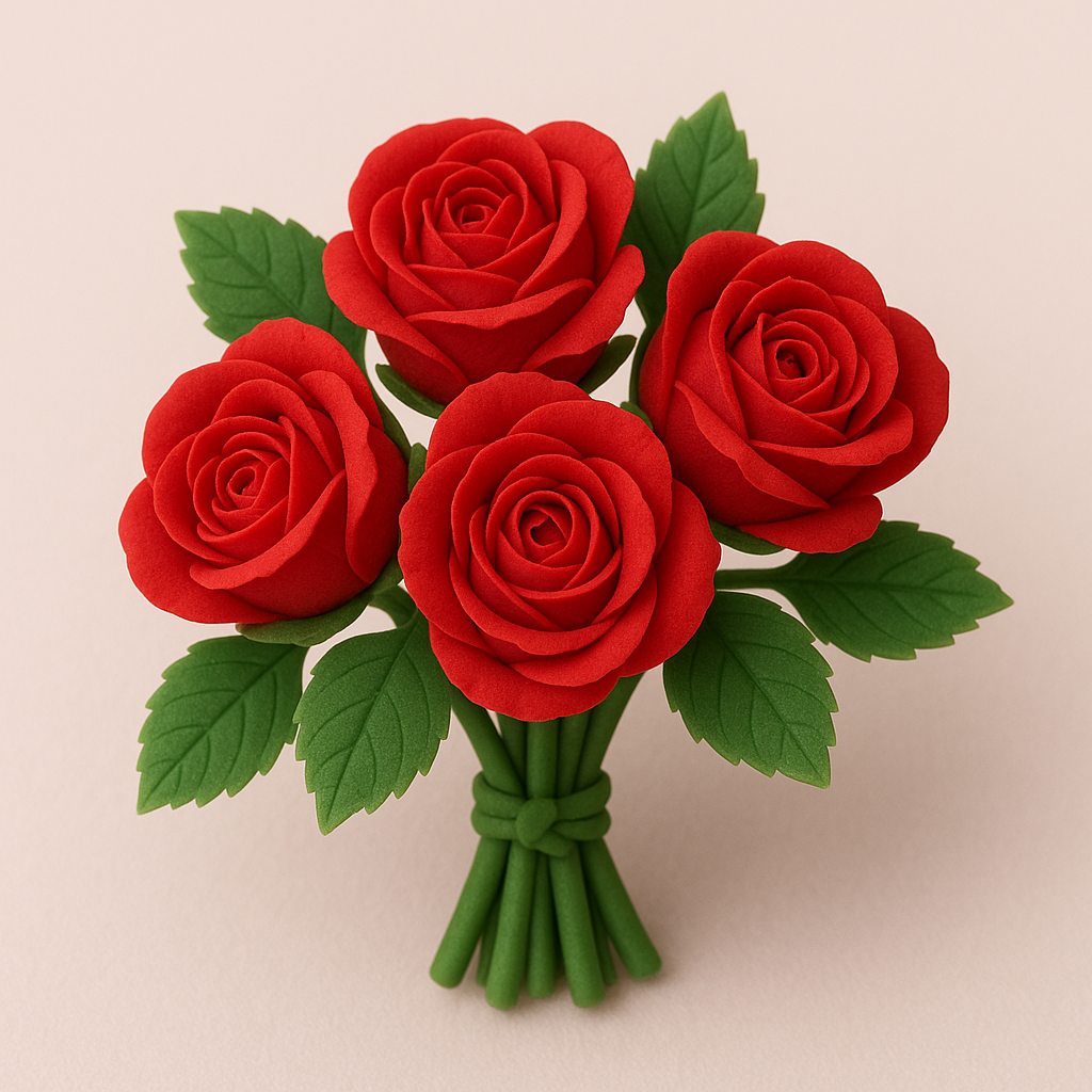 Molde de Silicona Rosa Cerrada – 3,1 cm | Amparo Repostería