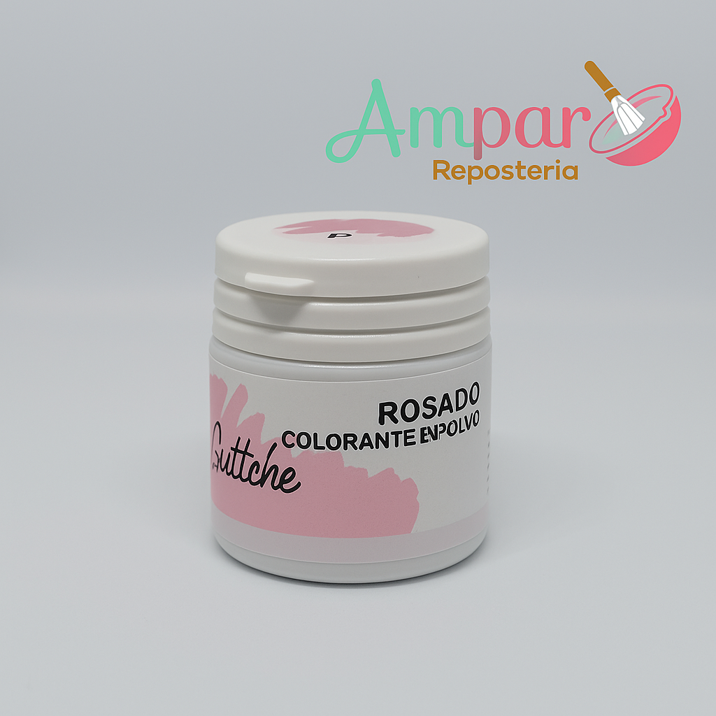 Colorante Polvo Rosado Gutche 15 gr.