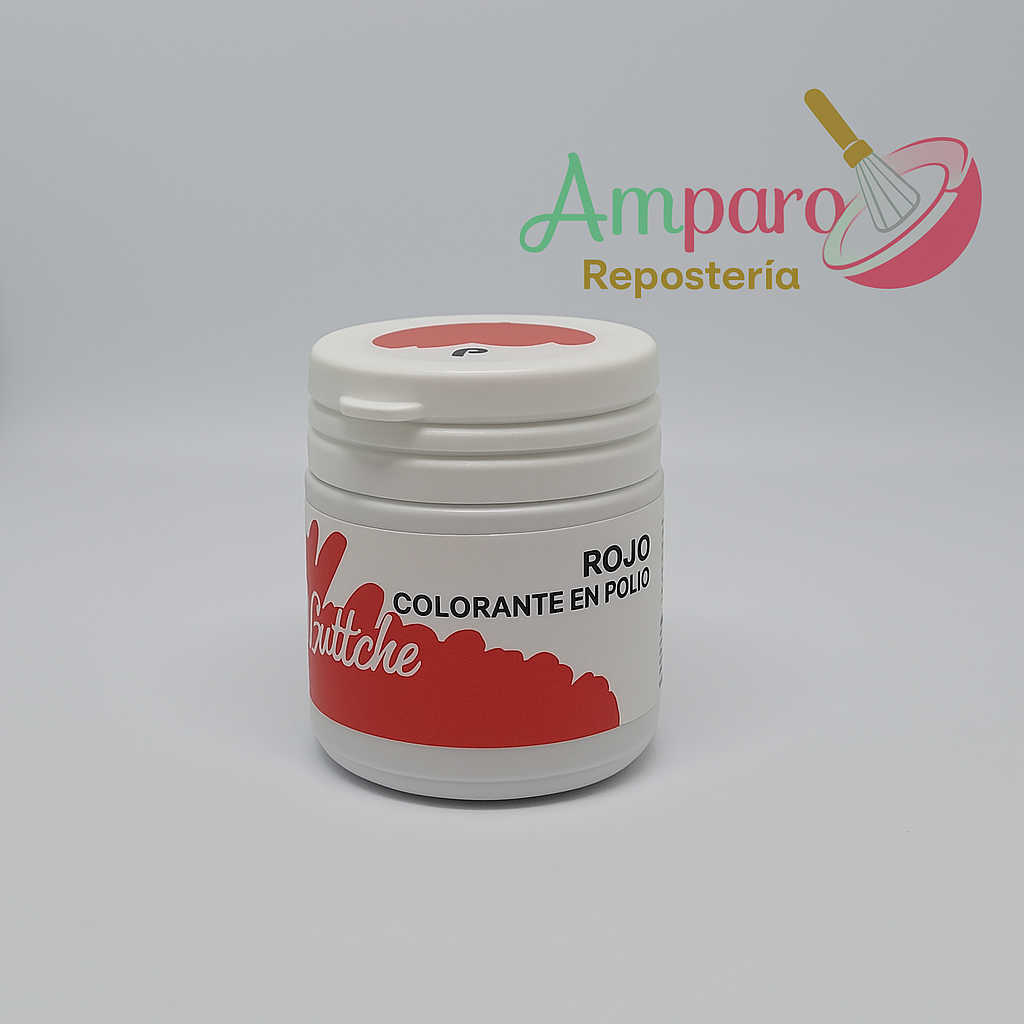Colorante Polvo Rojo Guttche 15 gr