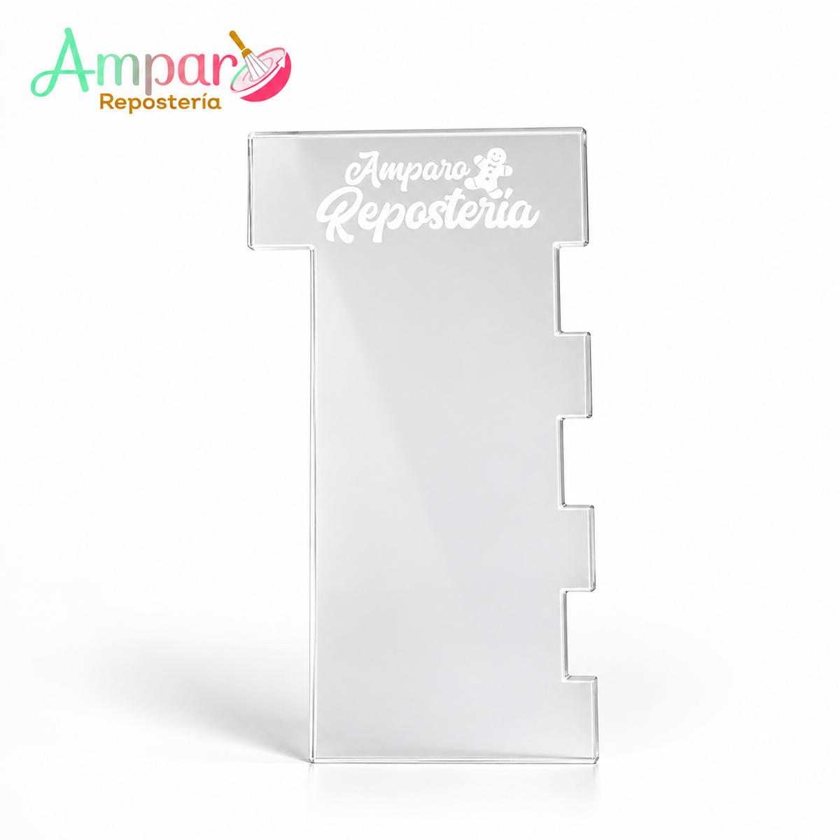 Scraper diseño striped cake N°13